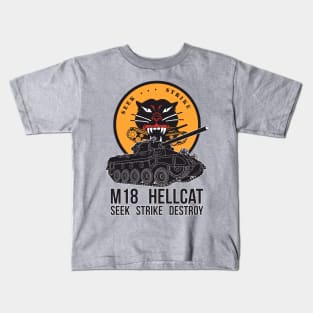 Seek Strike Destroy M18 Hellcat Kids T-Shirt